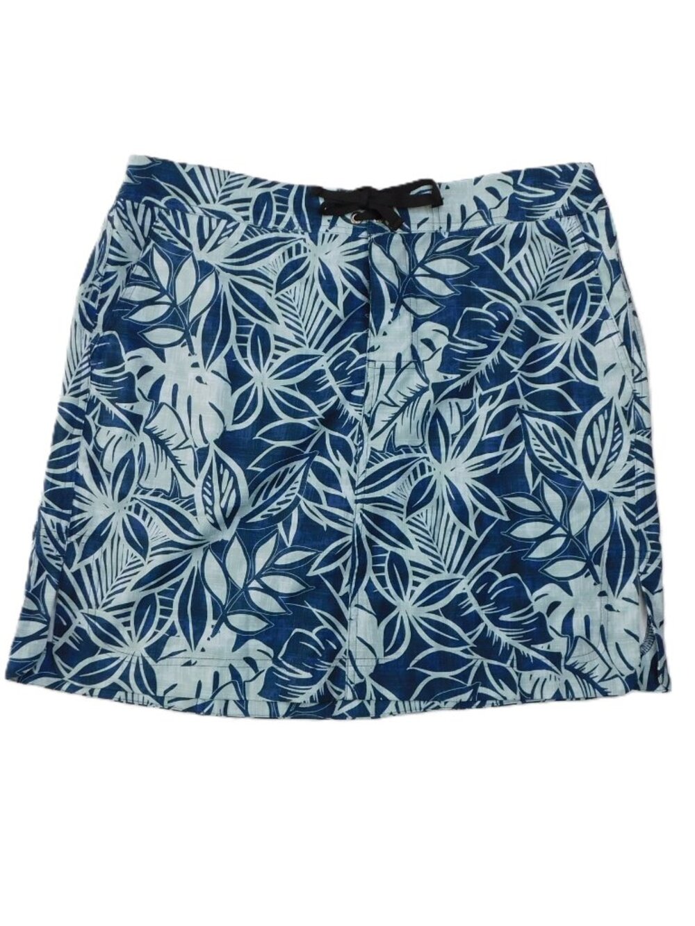 Ripskirt Blue and White Hawaiian Palm Leaves Sport Skirt | Beach | EUC | Large - Picture 7 of 7